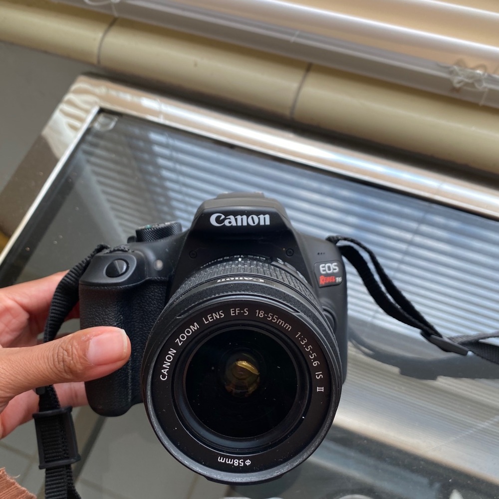 Canon Rebel T6 camera
